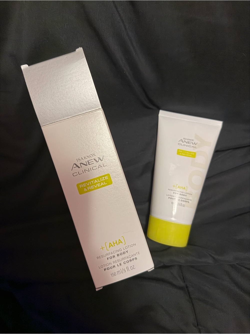 Isa Knox Anew Clinical AHA Resurfacing Lotion for Body NIB